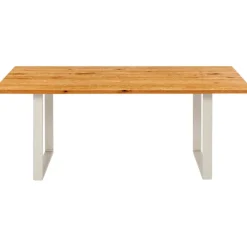 Plateau de table Tavola bord biseauté chêne 160x80><noscript><img width=
