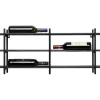Porte-bouteilles Cape Town noir 80x34cm>KARE Design Hot
