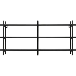 Porte-bouteilles Cape Town noir 80x34cm><noscript><img width=