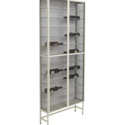Porte-bouteilles Porto greige 75x180cm>KARE Design