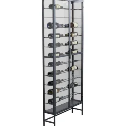 Porte-bouteilles Porto Noir 75x180cm>KARE Design New