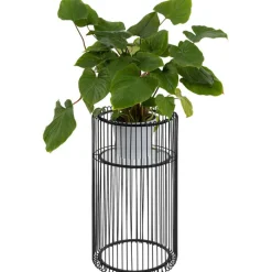 Porte-plantes Wire noir 70cm>KARE Design
