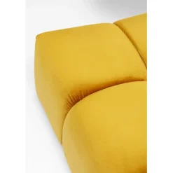 Pouf Belami velours ambre><noscript><img width=