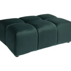 Pouf Belami velours vert foncé><noscript><img width=
