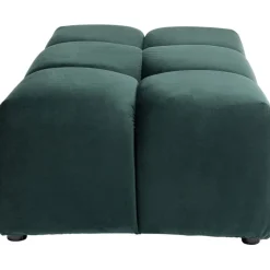 Pouf Belami velours vert foncé><noscript><img width=