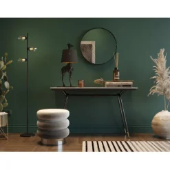 Pouf Sandwich gris Ø45cm>KARE Design Online