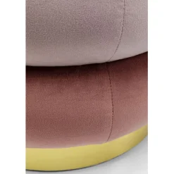 Pouf Sandwich mauve Ø45cm><noscript><img width=