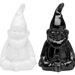 Set sel et poivre Gnome noir-blanc (2/Set)>KARE Design