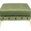 Stool Bellissima velours vert 80cm>KARE Design Sale