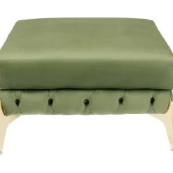 Stool Bellissima velours vert 80cm>KARE Design Sale