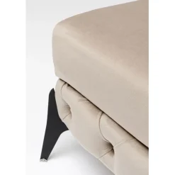 Stool Bellissima velours taupe 80cm><noscript><img width=