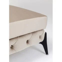 Stool Bellissima velours taupe 80cm><noscript><img width=