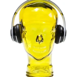 Support-écouteur transparent jaune>KARE Design Online