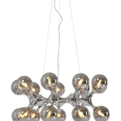Suspension Atomic Balls argenté Ø74cm><noscript><img width=