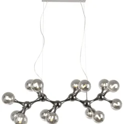 Suspension Atomic Balls Smoke 190cm>KARE Design