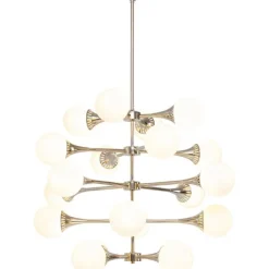 Suspension Bulb Fiction 20 argenté Ø102cm>KARE Design Clearance
