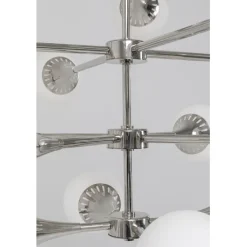 Suspension Bulb Fiction 20 argenté Ø102cm><noscript><img width=