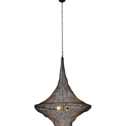 Suspension Cocoon noir Ø89cm><noscript><img width=