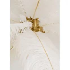 Suspension Feather Palm blanc Ø87cm><noscript><img width=