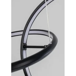 Suspension Galaxy LED noir 155cm><noscript><img width=