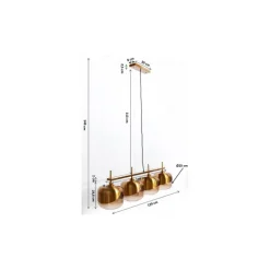 Suspension Golden Goblet Quattro Ø25cm><noscript><img width=