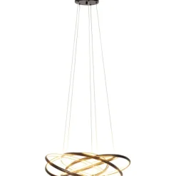 Suspension Saturn noir Ø72cm><noscript><img width=