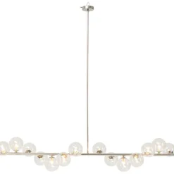 Suspension Scala Balls chromé 155cm><noscript><img width=