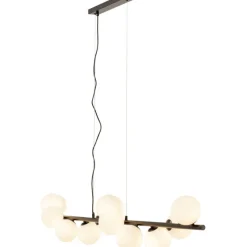 Suspension Scala Balls Milky noir 150cm><noscript><img width=