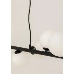 Suspension Scala Balls Milky noir 150cm><noscript><img width=