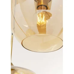 Suspension Sphere ambre Ø45cm><noscript><img width=