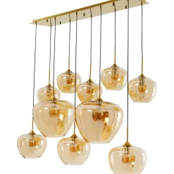 Suspension Sphere ambre 160cm><noscript><img width=