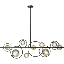Suspension Universe noir 110cm><noscript><img width=