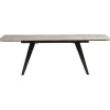 Table à rallonges Amsterdam foncé 160/40+40)x90cm>KARE Design Sale