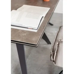 Table à rallonges Amsterdam foncé 200/45+45)x100cm><noscript><img width=