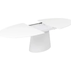 Table à rallonges Benvenuto blanche 200(50)x110cm><noscript><img width=