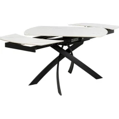 Table à rallonges Twist onyx 120(30+30)x90cm><noscript><img width=