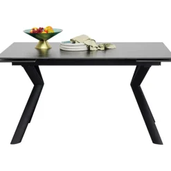 Table à rallonges Xenia noir 140(30+30)x80cm><noscript><img width=