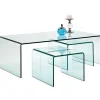 Table basse Clear Club (set de 3)>KARE Design Sale