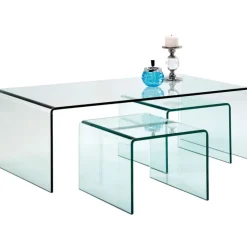 Table basse Clear Club (set de 3)>KARE Design Sale