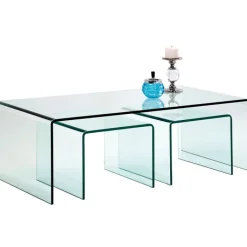 Table basse Clear Club (set de 3)>KARE Design Sale
