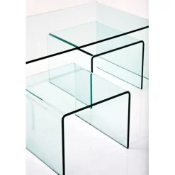 Table basse Clear Club (set de 3)><noscript><img width=