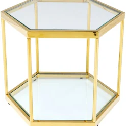 Table basse Comb doré 45>KARE Design Online
