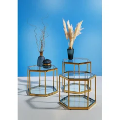 Table basse Comb doré 45>KARE Design Online