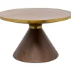 Table basse Cono Noix Ø70cm>KARE Design Discount