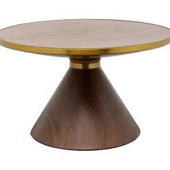 Table basse Cono Noix Ø70cm>KARE Design Discount