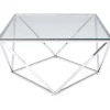 Table basse Cristallo Chrome 80x80cm>KARE Design Best