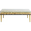 Table basse Gold Flowers 120x60>KARE Design Hot