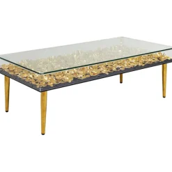 Table basse Gold Flowers 120x60><noscript><img width=
