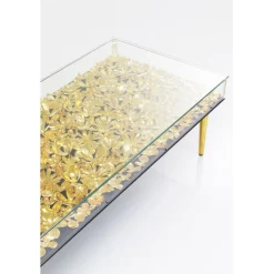 Table basse Gold Flowers 120x60><noscript><img width=
