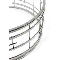 Table basse Jupiter argenté Ø100cm><noscript><img width=